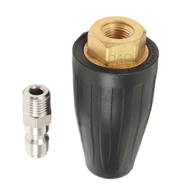 High Pressure Washer Cleaner Spray Rotating Turbo Nozzle 3600 PSI 2.0 GPM