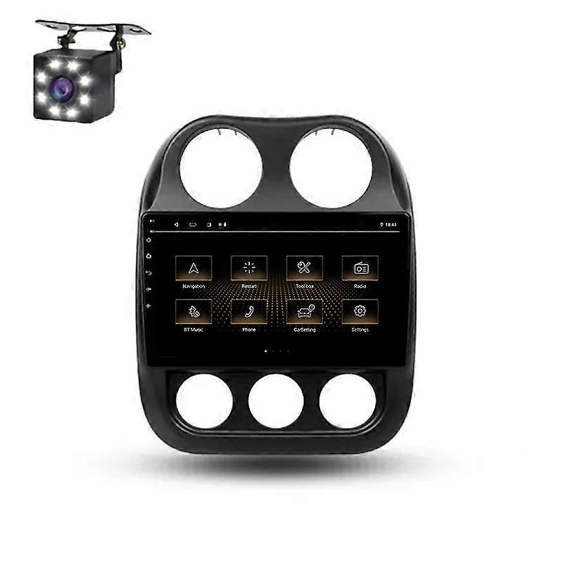 For Jeep Compass 1 MK 2009 - 2015 Car Radio Video Player Carplay Navigation GPS