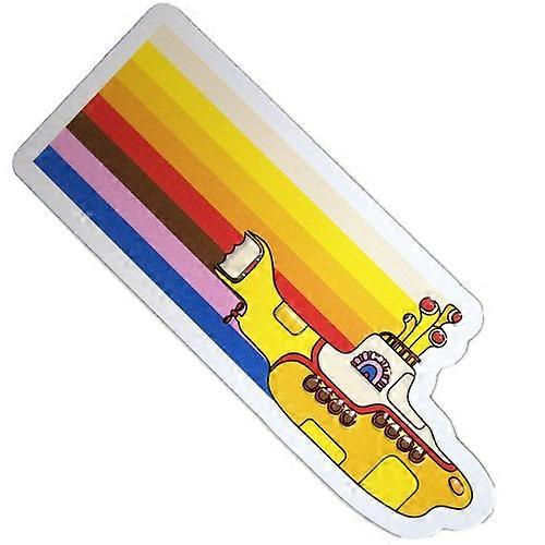 The Beatles Yellow Submarine Striped Fridge Magnet