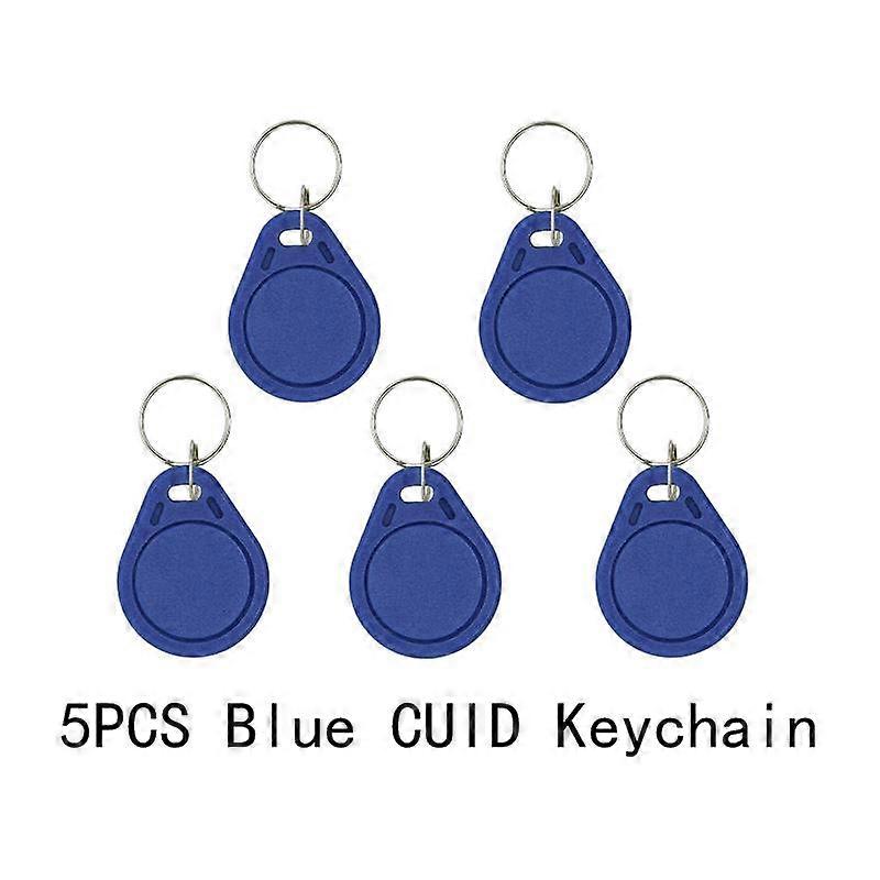 5/10PCS RFID Smart NFC Chipkarte CUID wiederbeschreibbare Kopie Schlüsselanhänger 13,56 MHz Abzeichen 0 Block Change 1K S50 Tag Kopierer Duplikator
