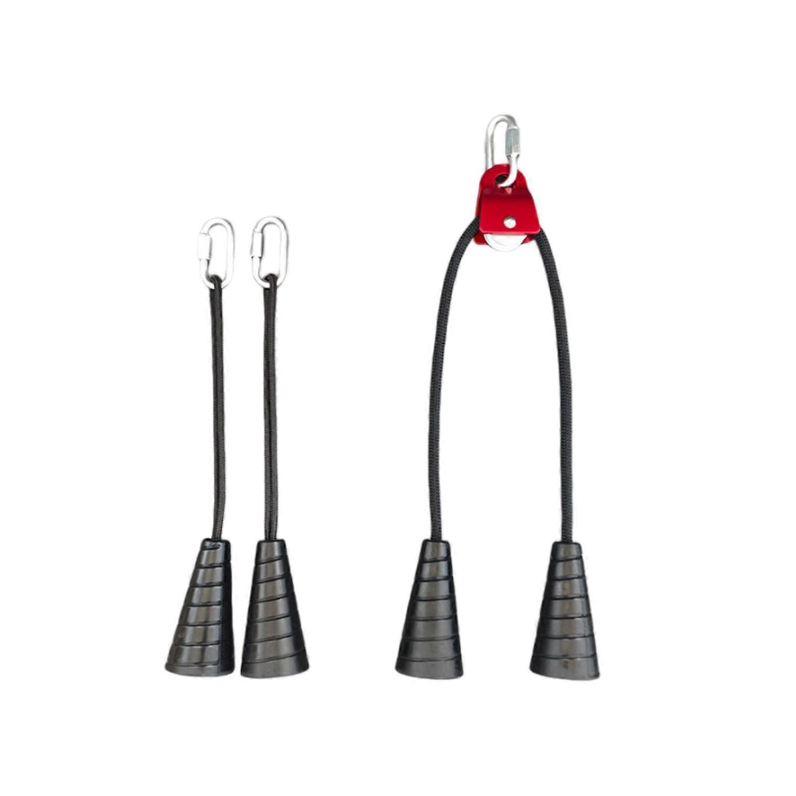 Triceps corde câble machine accessoires pour exercice triceps lats musculation rose