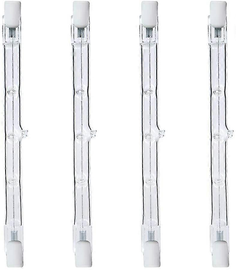 200w Equivalente R7s Linear Halogen Floodlight 3100lm 2700k J118 Security Light Bulb 118mm4pack