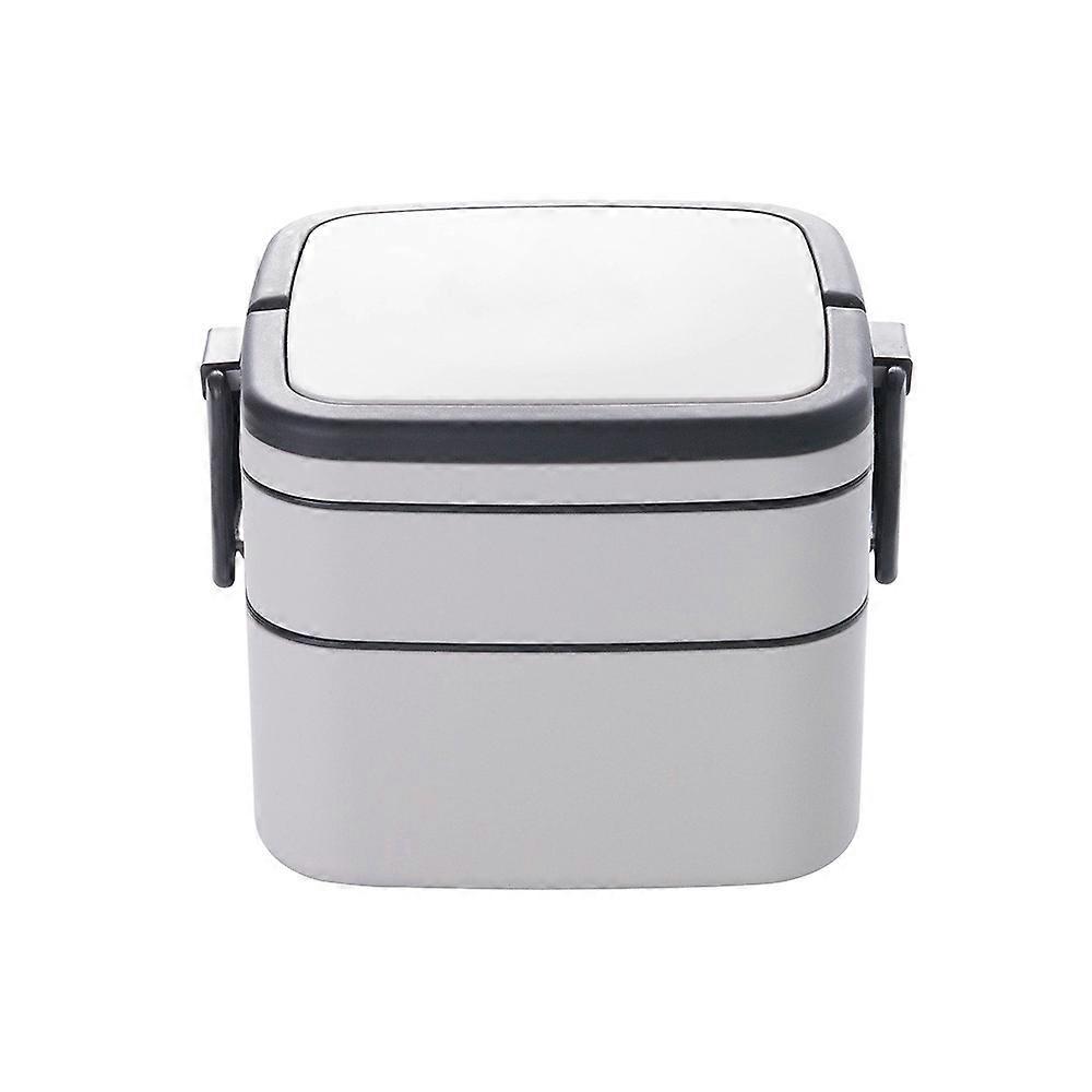 Double-layer Portable Lunch Box With Lid Lunch Box Heatable Lunch Box Student Lunch Box1pcs