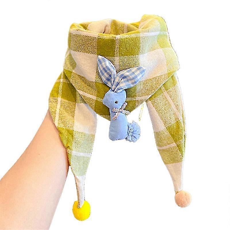 Triângulo Cachecol Crianças Fofos Cachecol Macio Algodão Bibs 2-10y