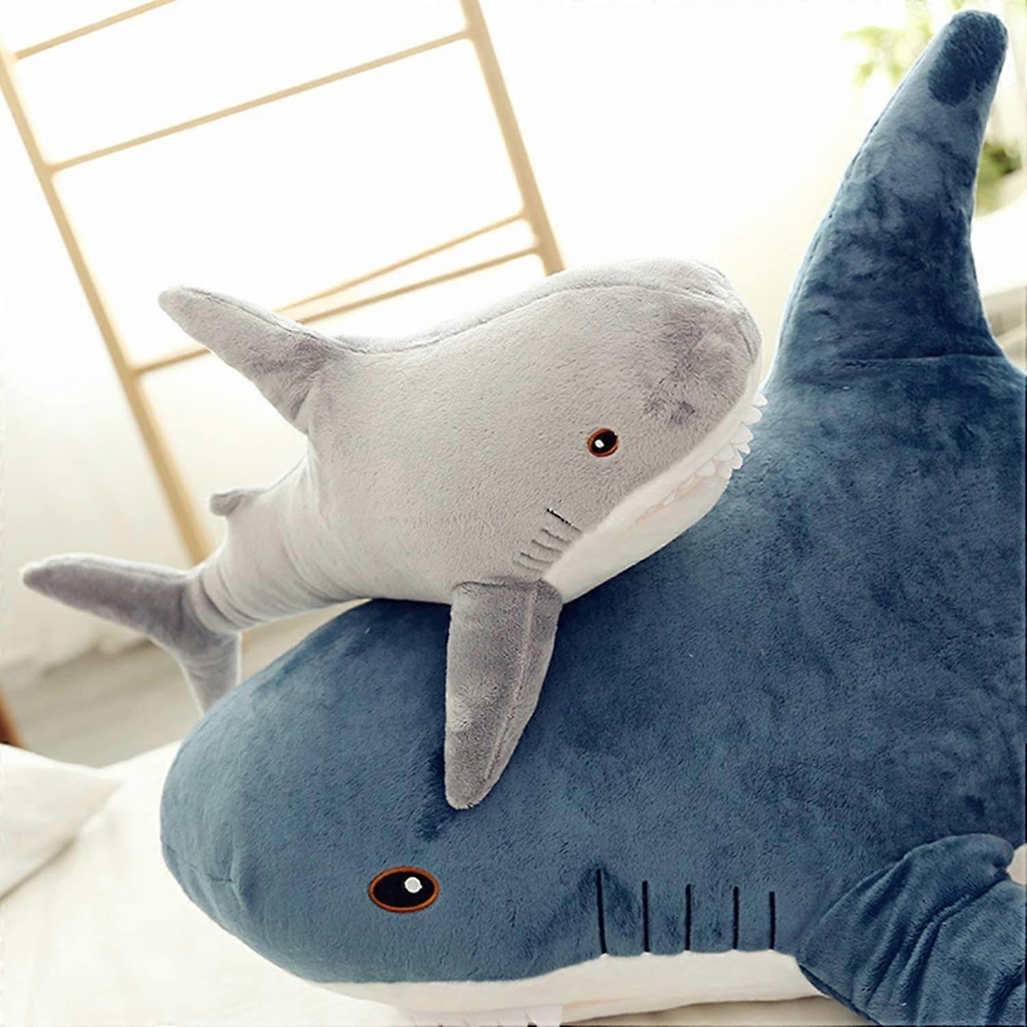 購入最激安 PonPom Shark Plush Pillow，Soft Whale Shark Stuffed