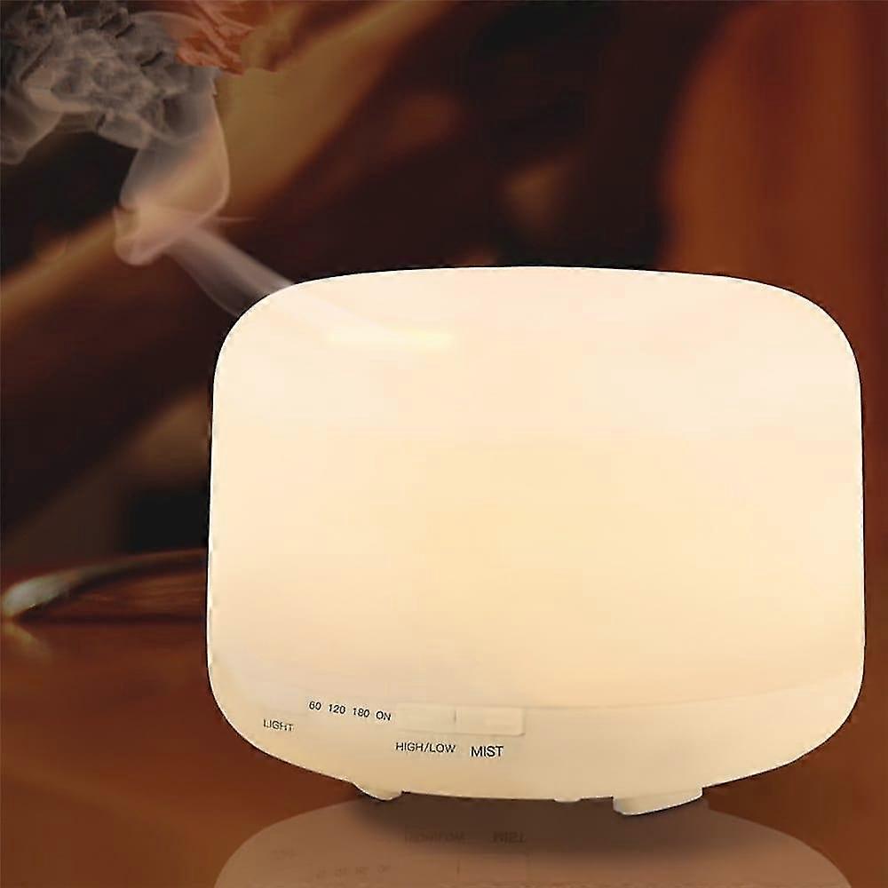 500ml Air Humidifier Essential Oil Diffuser with Lights Electric Aromatherapy Aroma Diffuser with Re