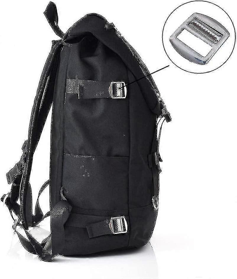 12 st glidspänne stegspänne justerbart metallspänne för väst, ryggsäck, väsktillbehör (20 mm)