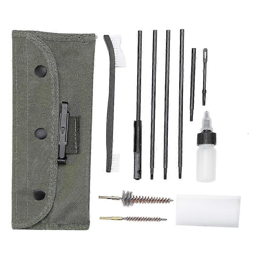 12pcs Set Multi Function Gun Cleaning Kit Clean Rod Double Ended Brush Cleaner Gun Clean Tools