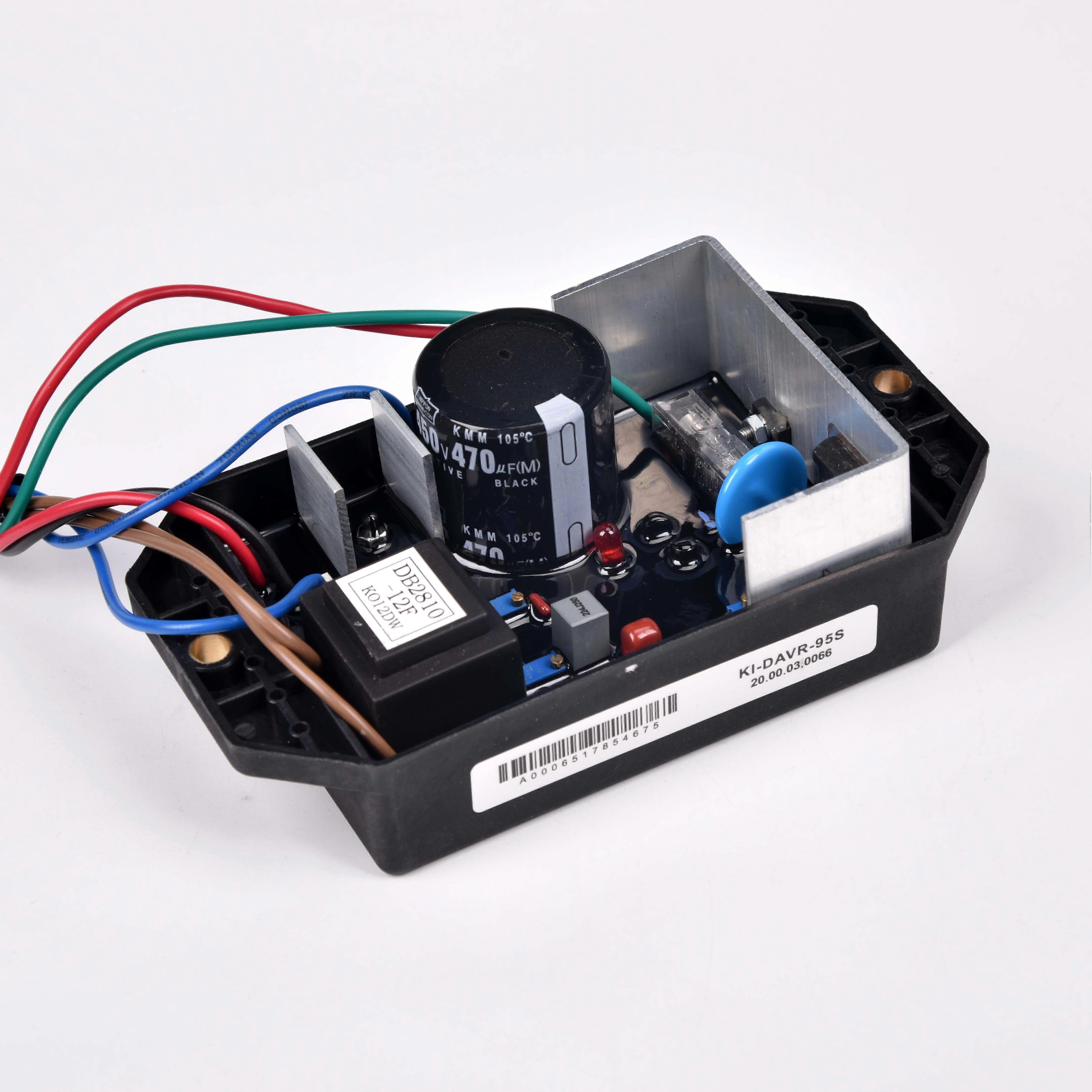 Single Phase One Phase Kipor Spare Parts AVR KI-DAVR-95S 10KW AVR Generator Automatic Voltage Regulator PLY DAVR 95S
