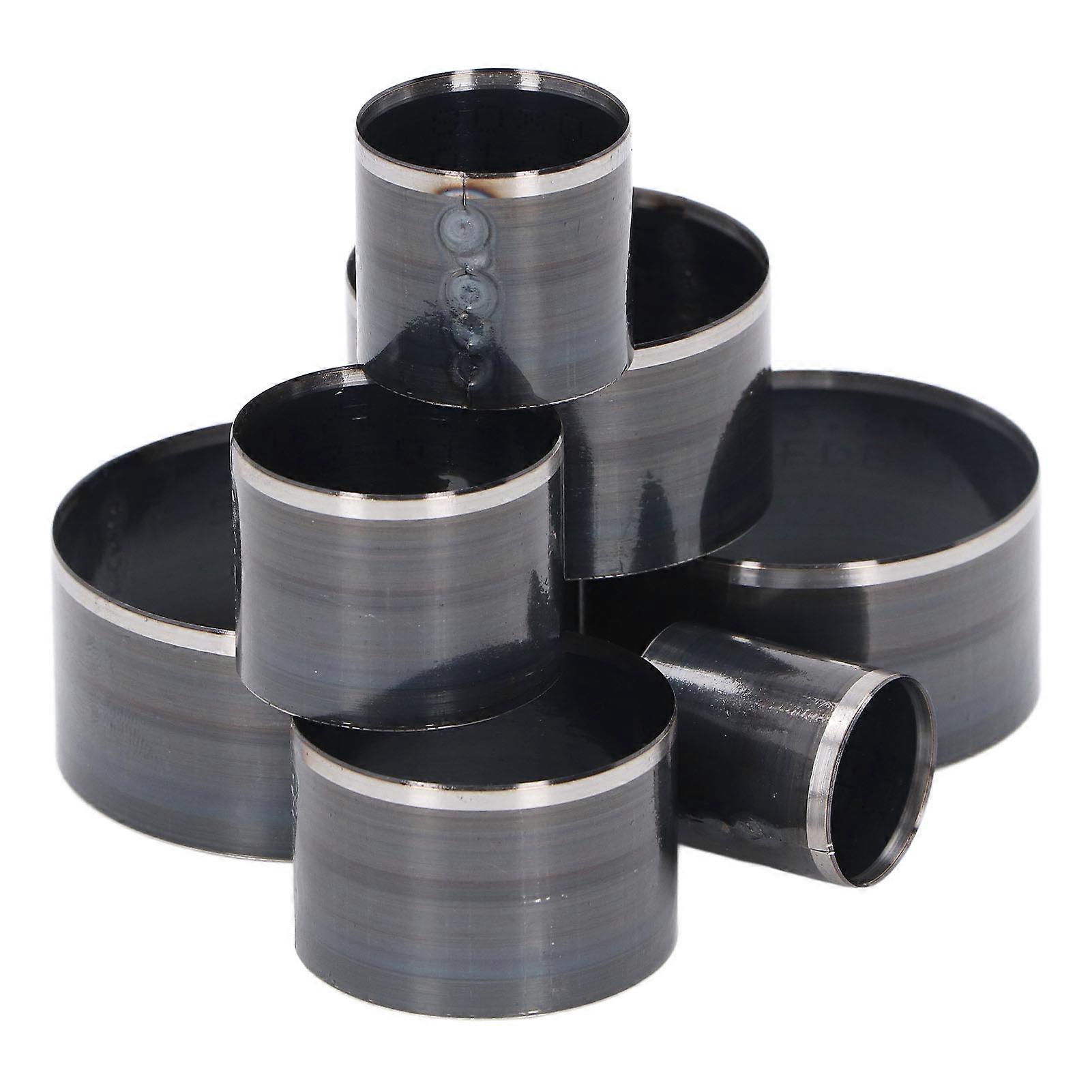 Leather Cutting Dies Set 7PCS Round Shape for Handcraft