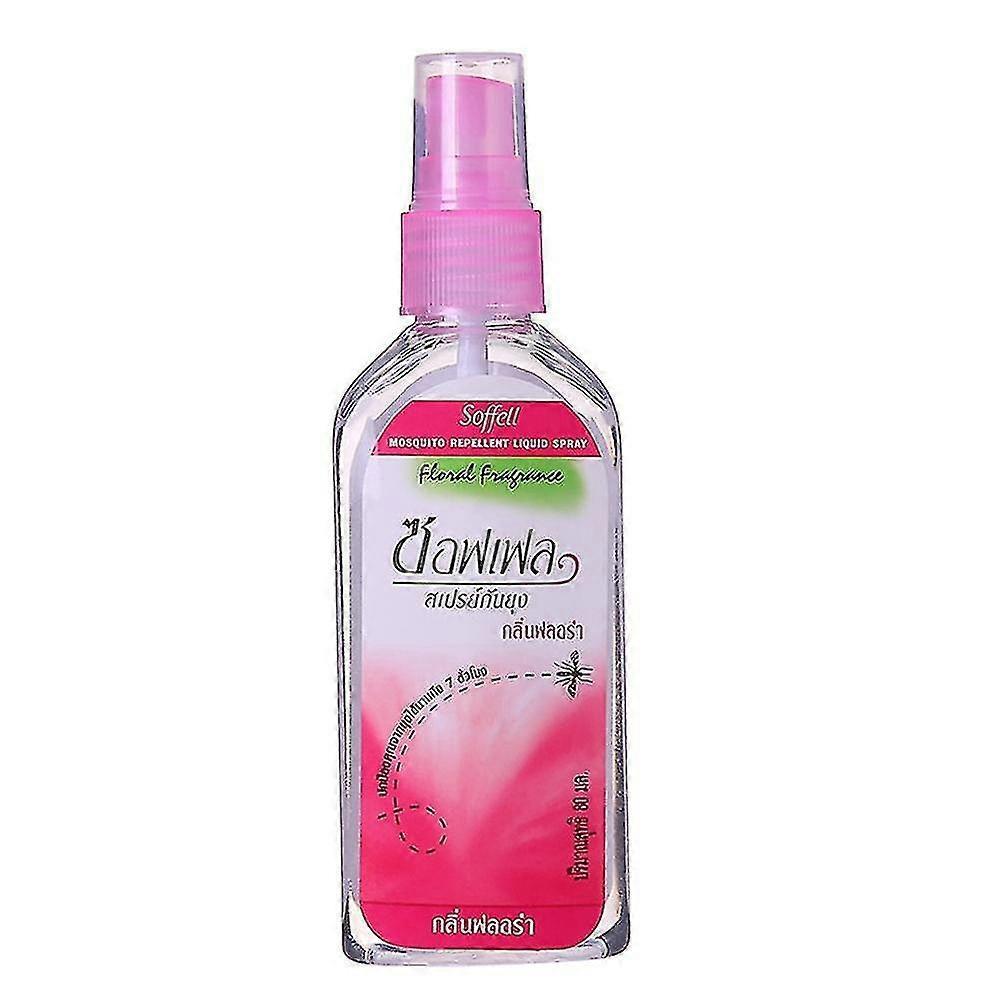 תרסיס יתושים 80 מ"ל תאילנד נגד עקיצות יתושים, תרסיס נוזלי דוחה יתושים, תרסיס נגד מזיקים לגוף, צמחים, נפיחות וגירוד