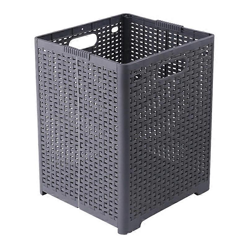 Foldable Clothes Basket Plus Large Gray