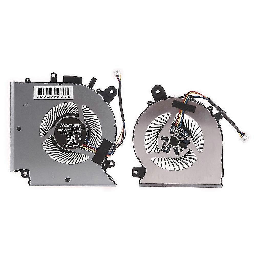 مروحة تبريد كمبيوتر محمول جديدة ل MSI Katana Gf66 Gf76 11sc 11uc 11ud 11ue مشعاع الكمبيوتر المحمول DC 5v 1.0a 4-pin 4-أسلاك كمبيوتر محمول-yezi