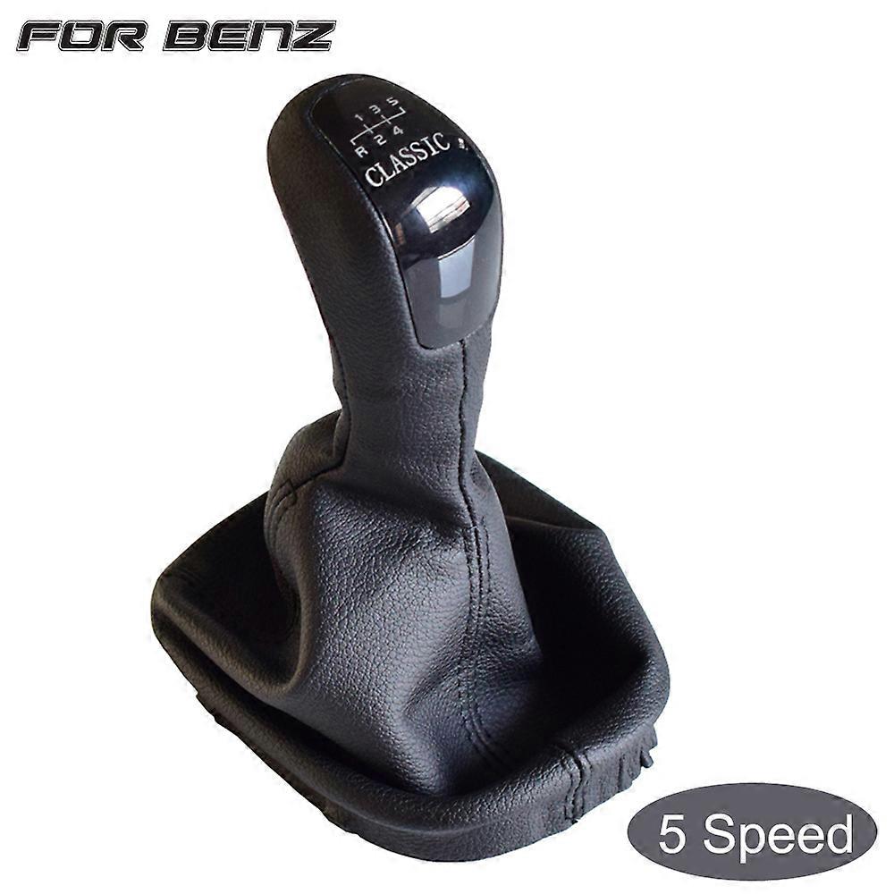 For Mercedes-Benz C Class W203 S203 5 6 Speed Manual Gear Stick Lever Shifter AVANTGARDE CLASSIC ELEGANCE With Gaiter Boot-5-Speed
