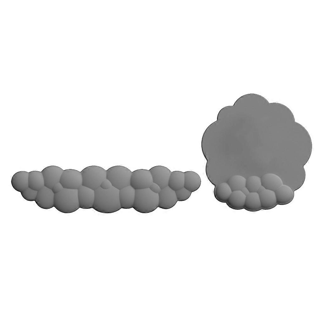 CLOUD formet musematte ergonomisk støtter mus håndstøtte håndleddet hvileputer kit
