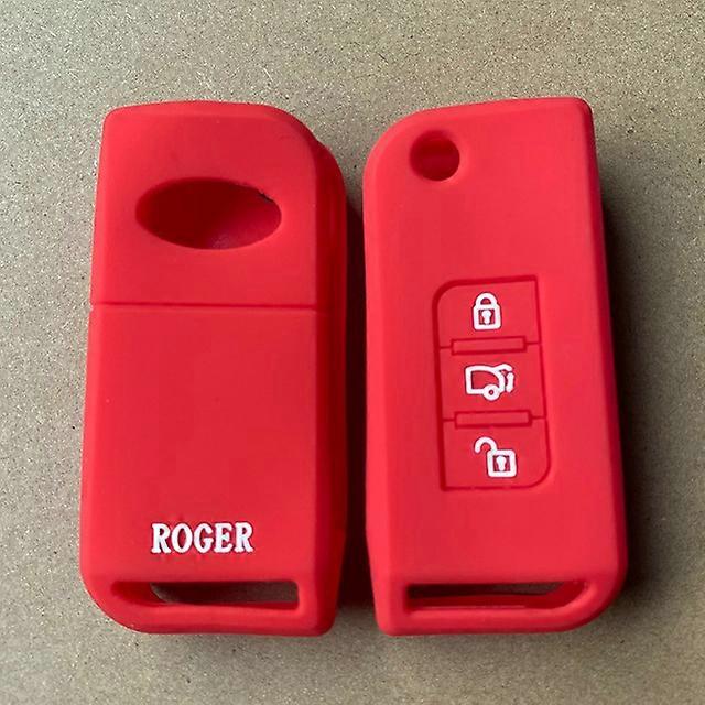 car key case cover for Mahindra Roger 3 button car key