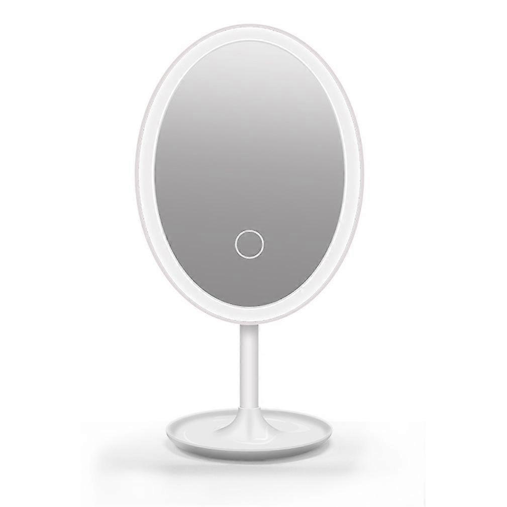 LED Makeup Vanity Mirror Lights 3 Colors Dimmable USB Desktop Mirror Lamp