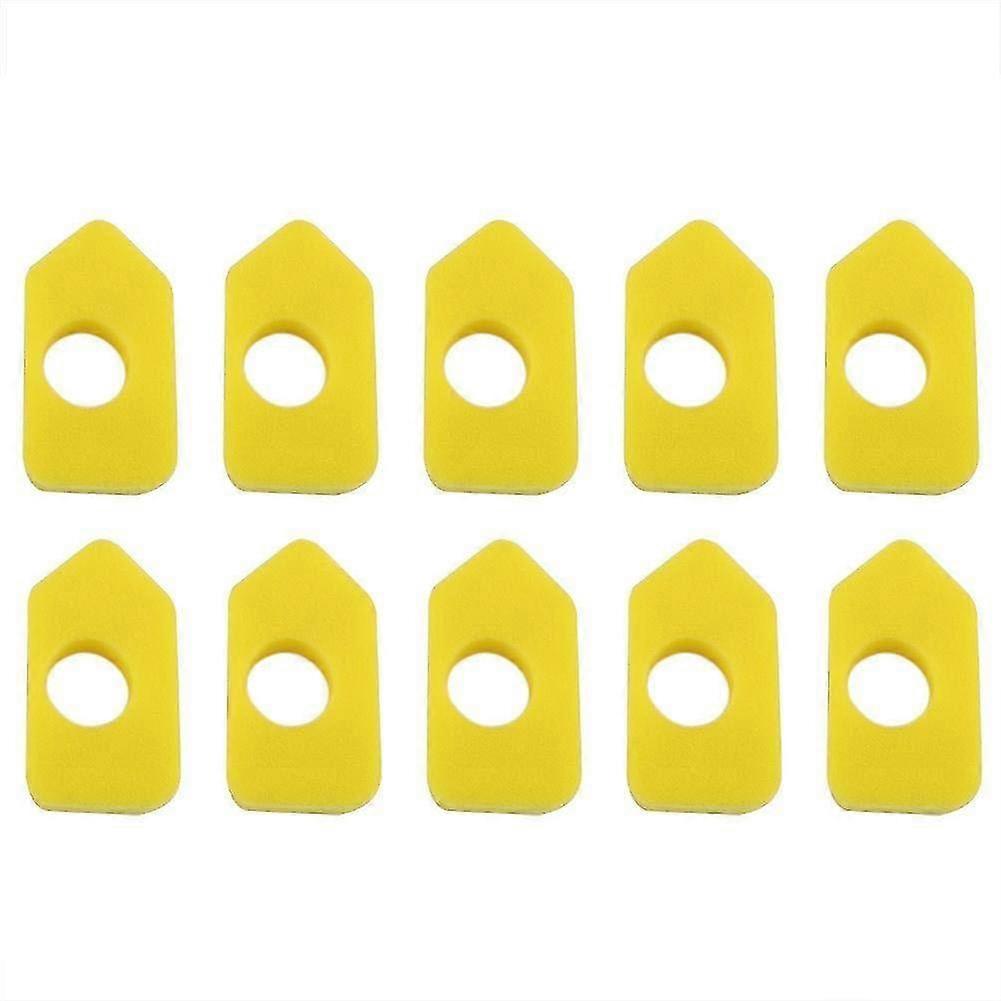 Air Filter - 10pcs Yellow Foam Air Filter, Replacement Air Filter For Briggs