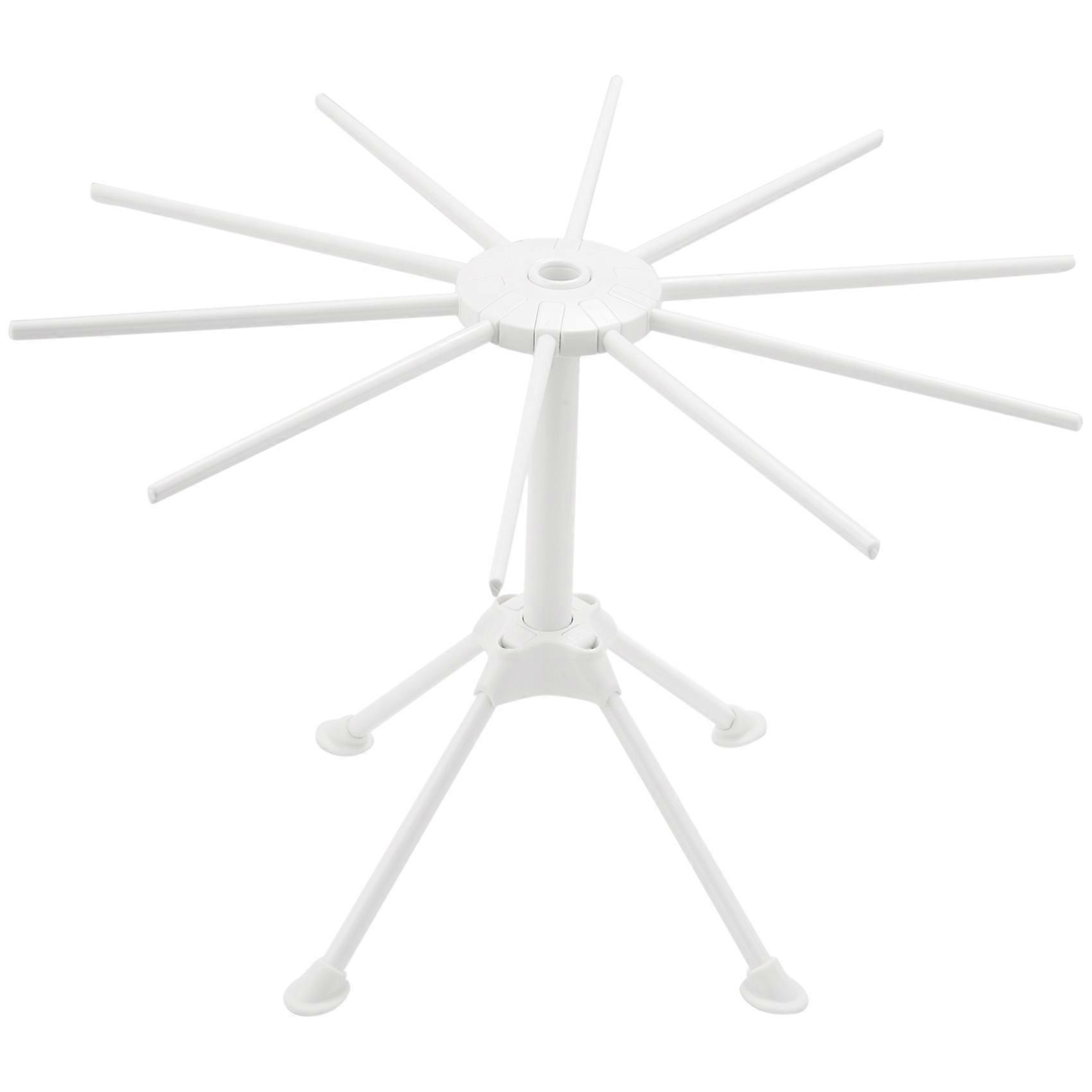 Pasta Drying Rack, Collapsible Noodle Drying Holder, 10 Arms Spaghetti Dryer Stand for Homemade Pasta Making