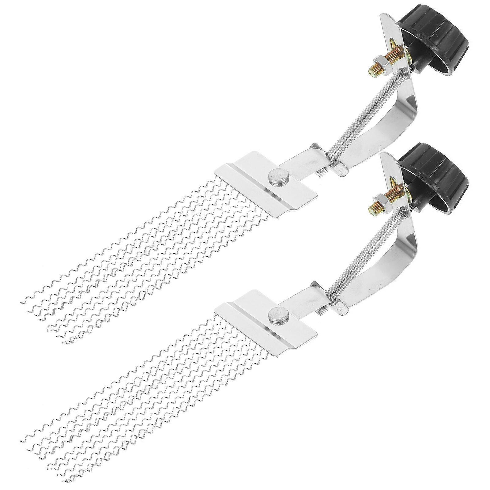 2pcs Iron Snare Wire Snare Drum Wire Replacement Snare Wire Drum Accessories