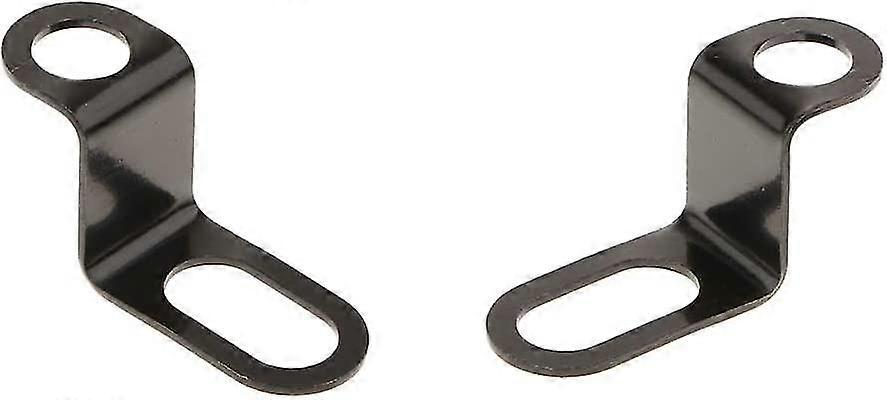 Pair Universal Motorbike Tachometer Speedometer Meter Gauge Bracket Mounting Kit