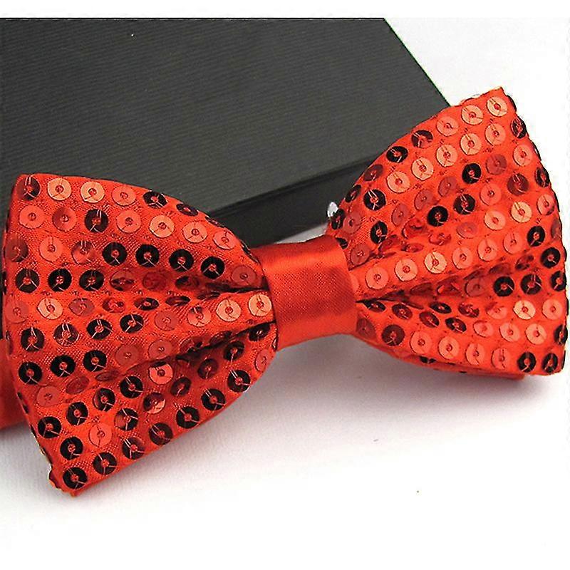 2022 القوس اللامع ربطة عنق النساء الرجال الترتر ربطة عنق حفلة الرقص عرض عيد الميلاد الترتر التعادل الطفل طالب Bowknot الملحقات الملونة