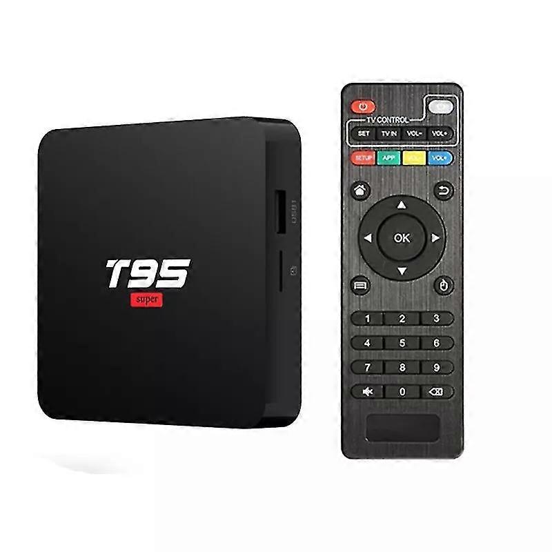 T95 Super Android 10.0 Smart Tv Set-top Box Allwinner H3 Quad Core 4k Tv Box 2 + 16g Wifi Media Player Smart Set-top Box