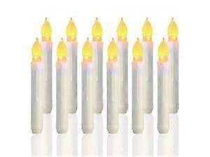 12PCS LED Electronic Candle Light Long Candle