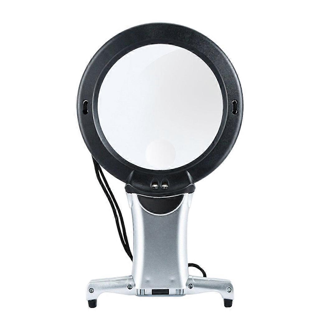 Hands Free Chest Rest LED Magnifier Neck Wear Visual Aid Illuminated Magnifying