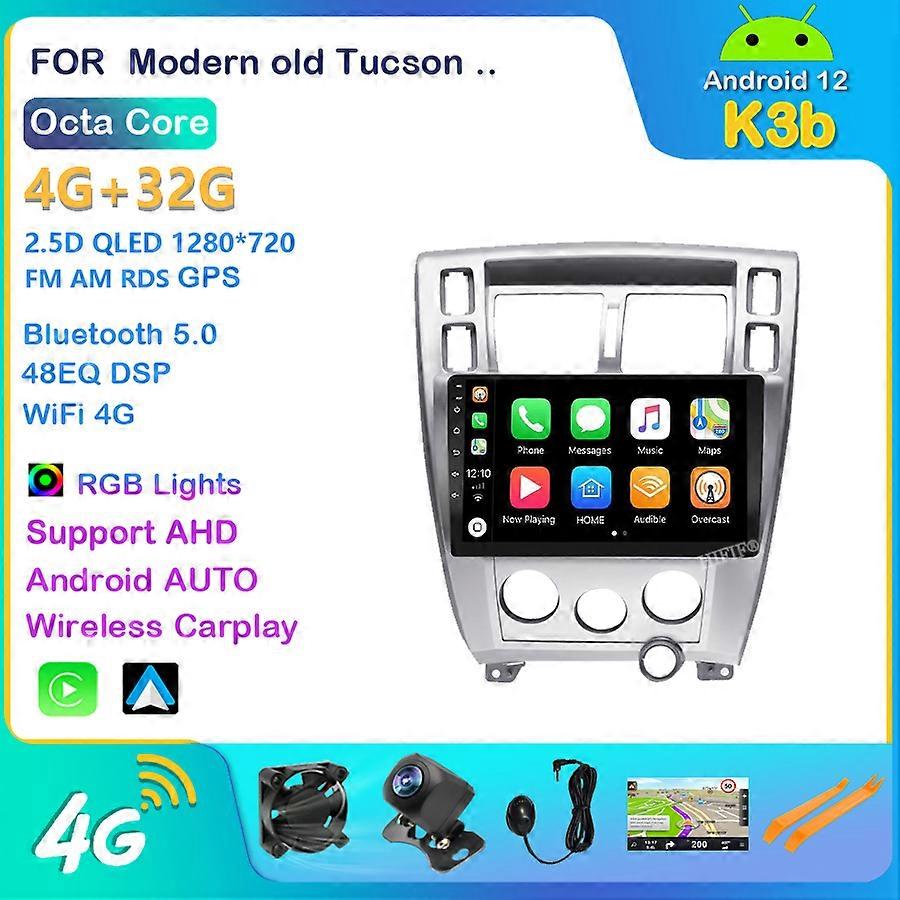 Pentru Hyundai Tucson 2004-2009 Android Stereo auto audio Radio Multimedia Video Player 2Din Difuzoare accesorii carplay Navigare
