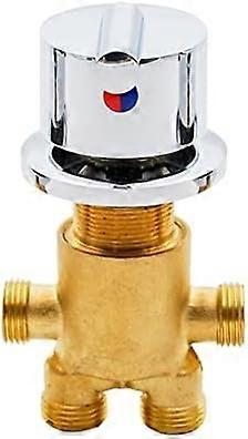 Bathroom Single Handle Shower Faucet - Solid Brass Hot and Cold Mixer Tap