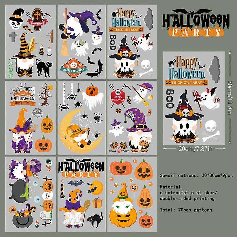 Halloween Party Decor Stickers