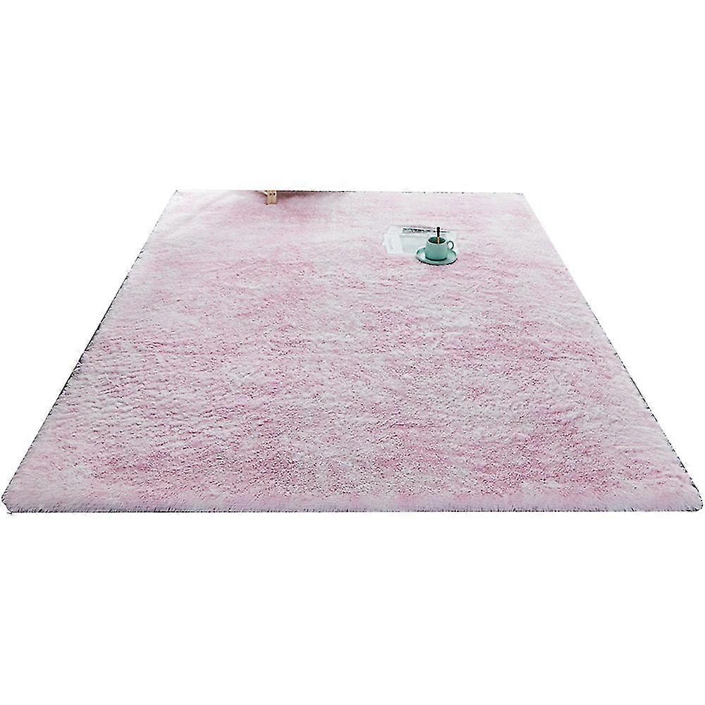 Oval Fluffy Ultra Soft Bedroom Carpet Plush Plush Carpet