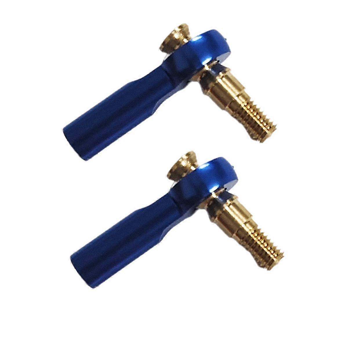 M3 Metal Ballhead Positioning Pull Rod 2mm Tie Rod Metal Ballhead Servo Link Rod M3/M2 T Model Boat Connection Part Blue