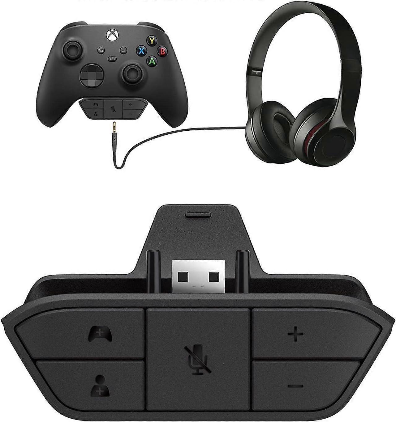 Stereo Headset Adapter for Xbox One, Xbox Headset Adapter, Xbox One Headset Adapter, Adjust Audio Balance