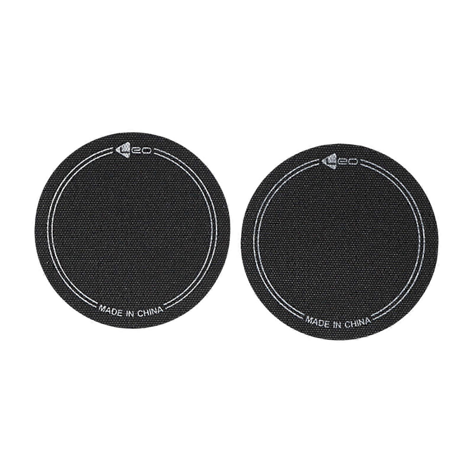 2 Pieces Drumhead Patches Practical Drum Parts Accessories Drum Head Patches Single Pedal