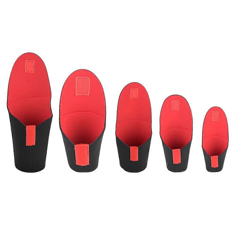 5pcs Camera Lens Storage Bag Protective Case Shockproof Pouch Set Accessory for SLR