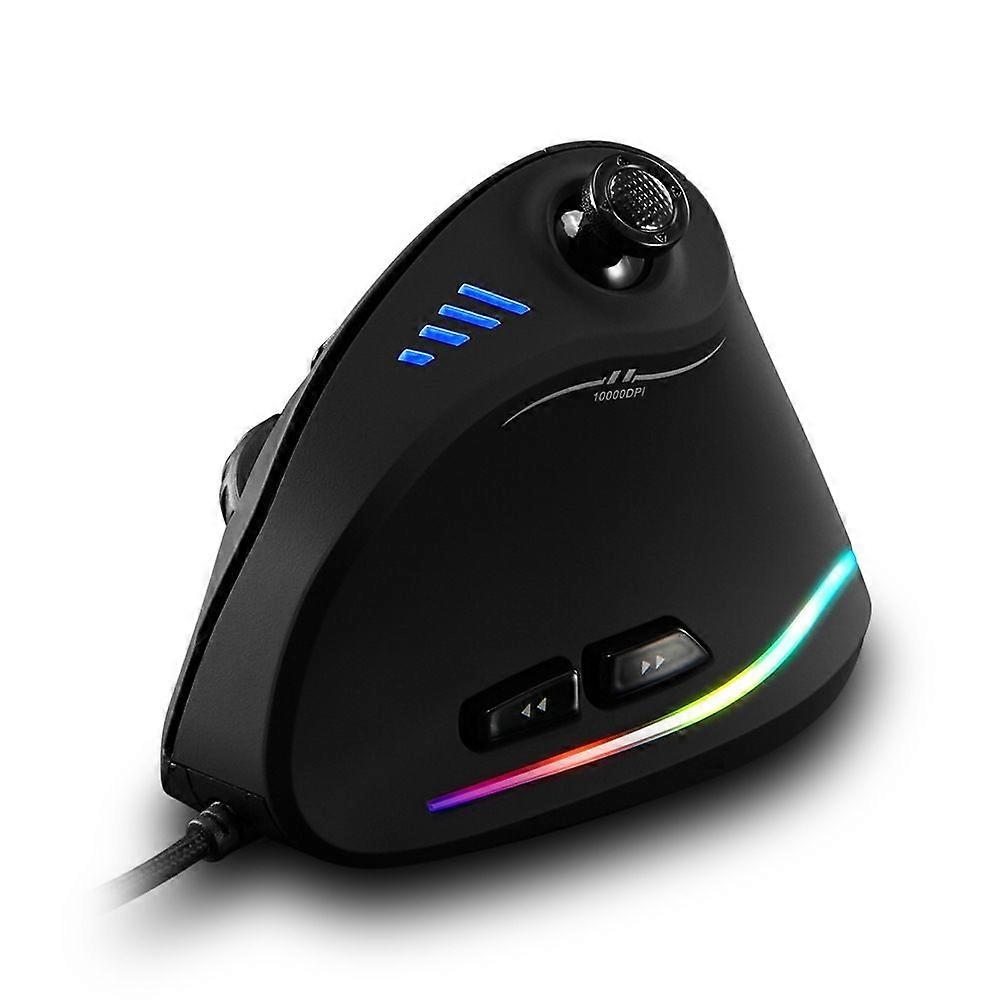 ZELOTES C18 11-Keys RGB Ergonomic Joystick Wired Mouse C18