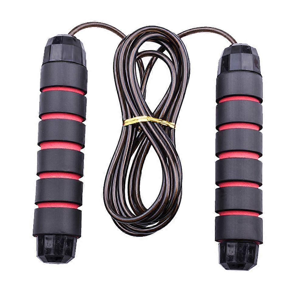 Jump Rope  Speed Jump Rope with Ball Bearings  Memory Foam Soft Handles  Speed Jump Rope Adjustable Wire Cable  Bearing Speed Rope for Men and Women  