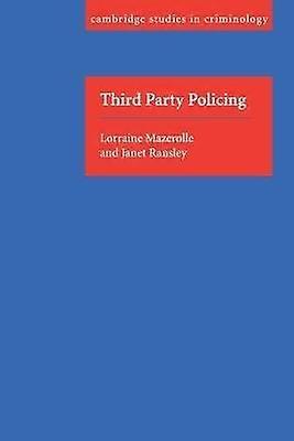 Third Party Policing Cambridge Studies in Criminology