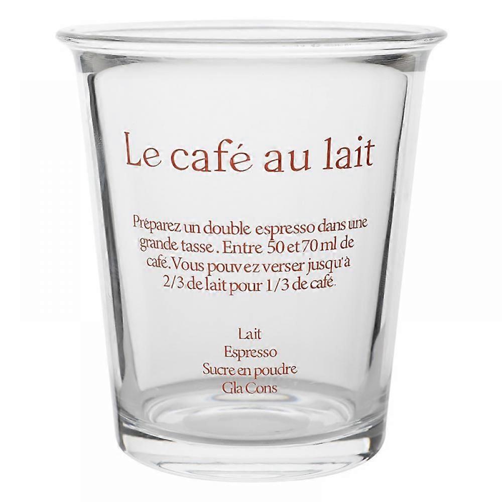 Glass coffee cup latte cup cold extraction Cup Cup Breakfast cup