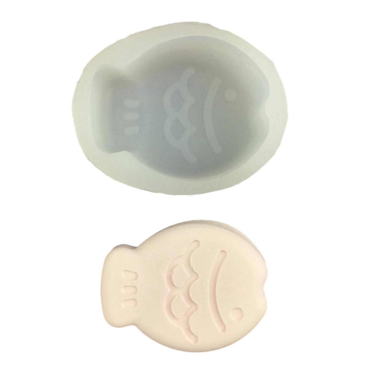 Fondant Molds Baking Molds Fish Shape DIY Silicone Cake Molds Dessert Decorating Tool DIY Baking Accessaries for Fondant
