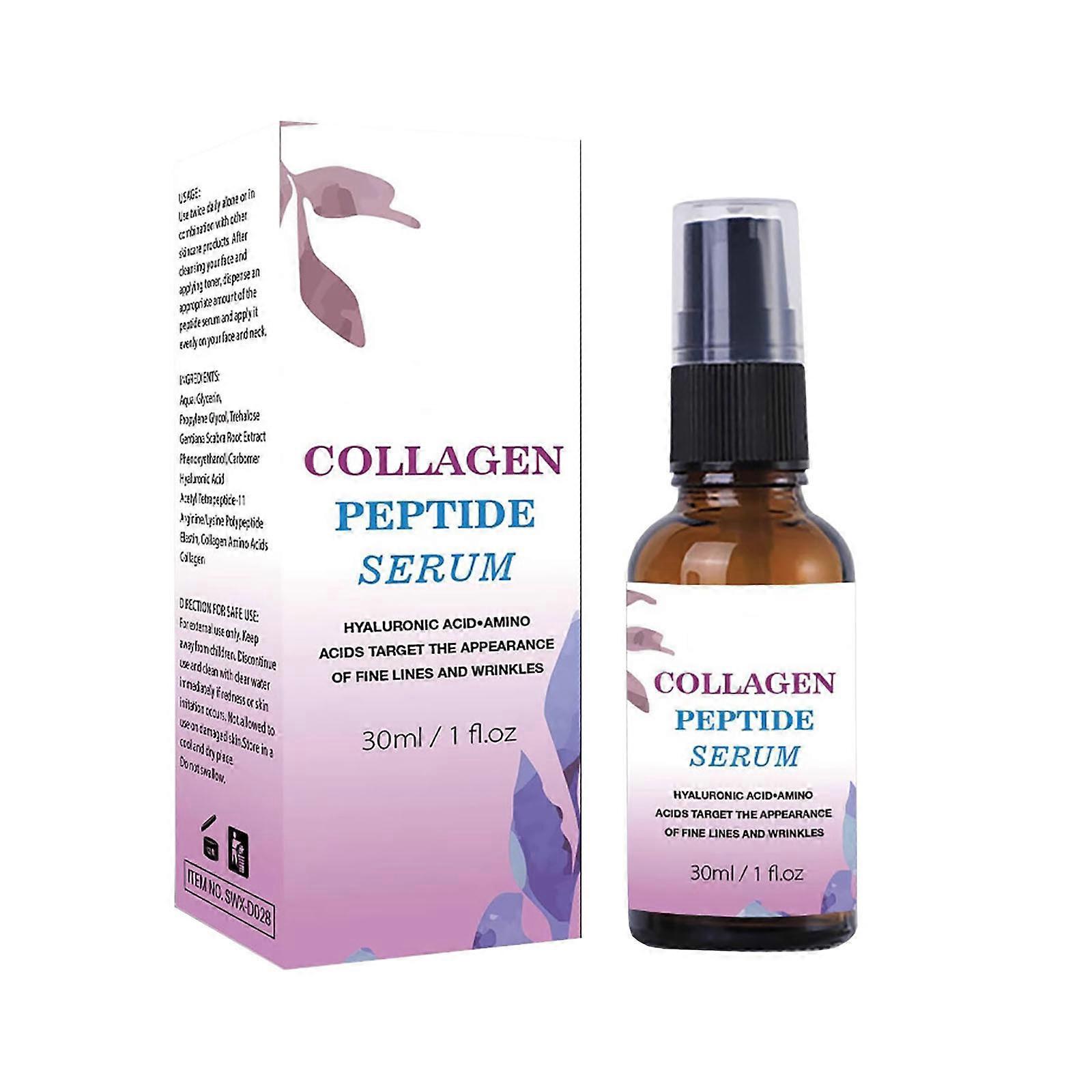 Advanced Collagen Boosting Serum, Anti-Wrinkle, Reverses Aging Signs, Reduces Fine Lines & Sun Damage, 30ml