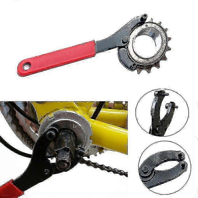 Bike Bicycle Crank Set Bottom Bracket Wheel Remover Peg Pin Spanner Wrench Tool(1pcs)