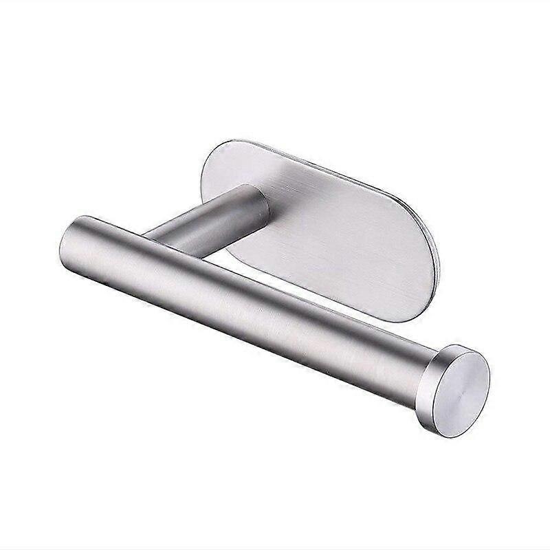 Wall Mounted Toilet Paper Holder Stainless Steel Tissue Rack Kitchen Roll Paper Holder Bathroom Towel Hanger Hanging Organizer