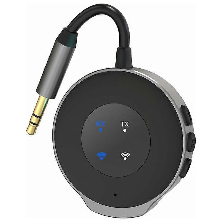 W11 2-in-1 Car Bluetooth 5.3 Transmitter Receiver Wireless Music Streaming Audio Adapter