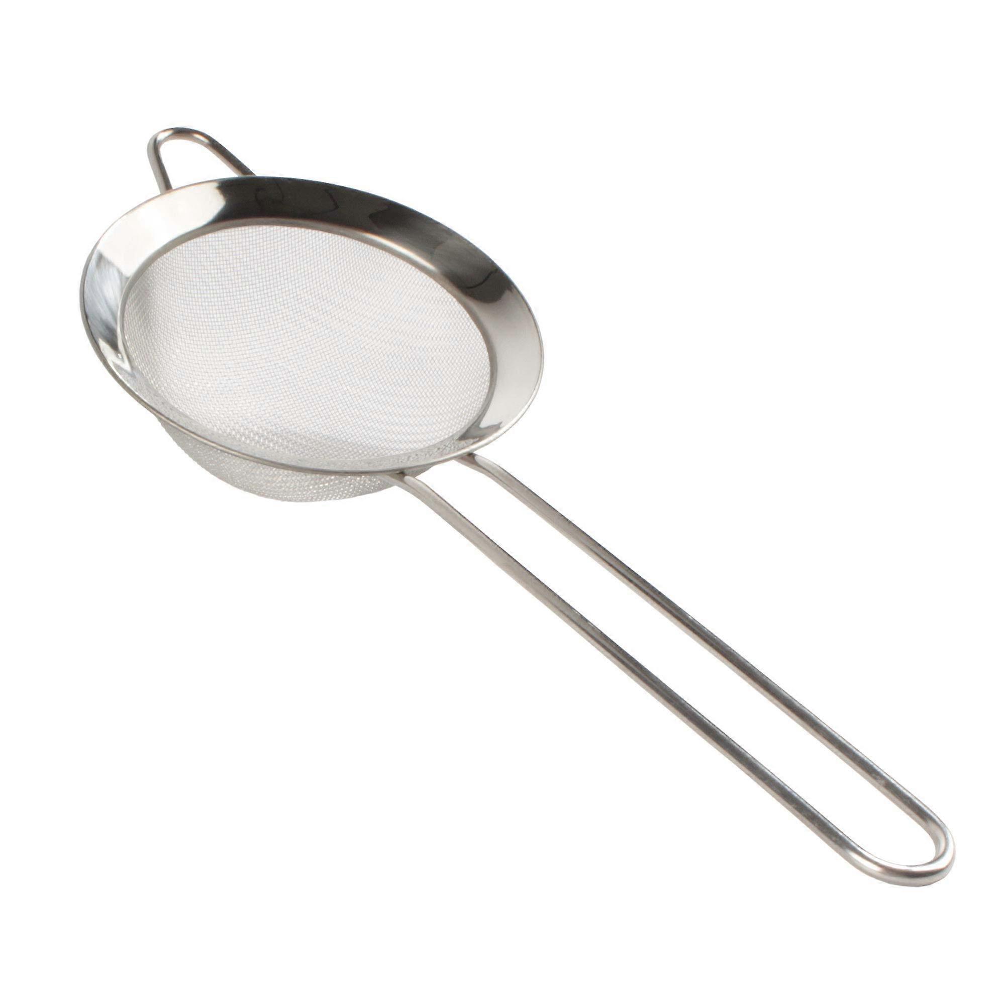 Stainless Steel Fine Mesh Strainer 4.75-Inch Diameter, Fine Mesh Sieve, Kitchen Filter