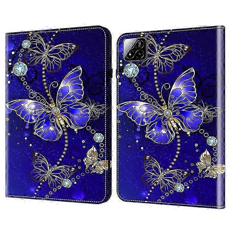 Compatible For Xiaomi Pad 7 / 7 Pro Case Pattern Printed Leather Tablet Cover With Card Slot