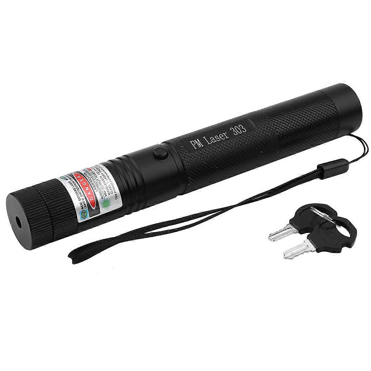 532nm Tactical Focusable Red Laser Burning Pointer Pen with Star Cap