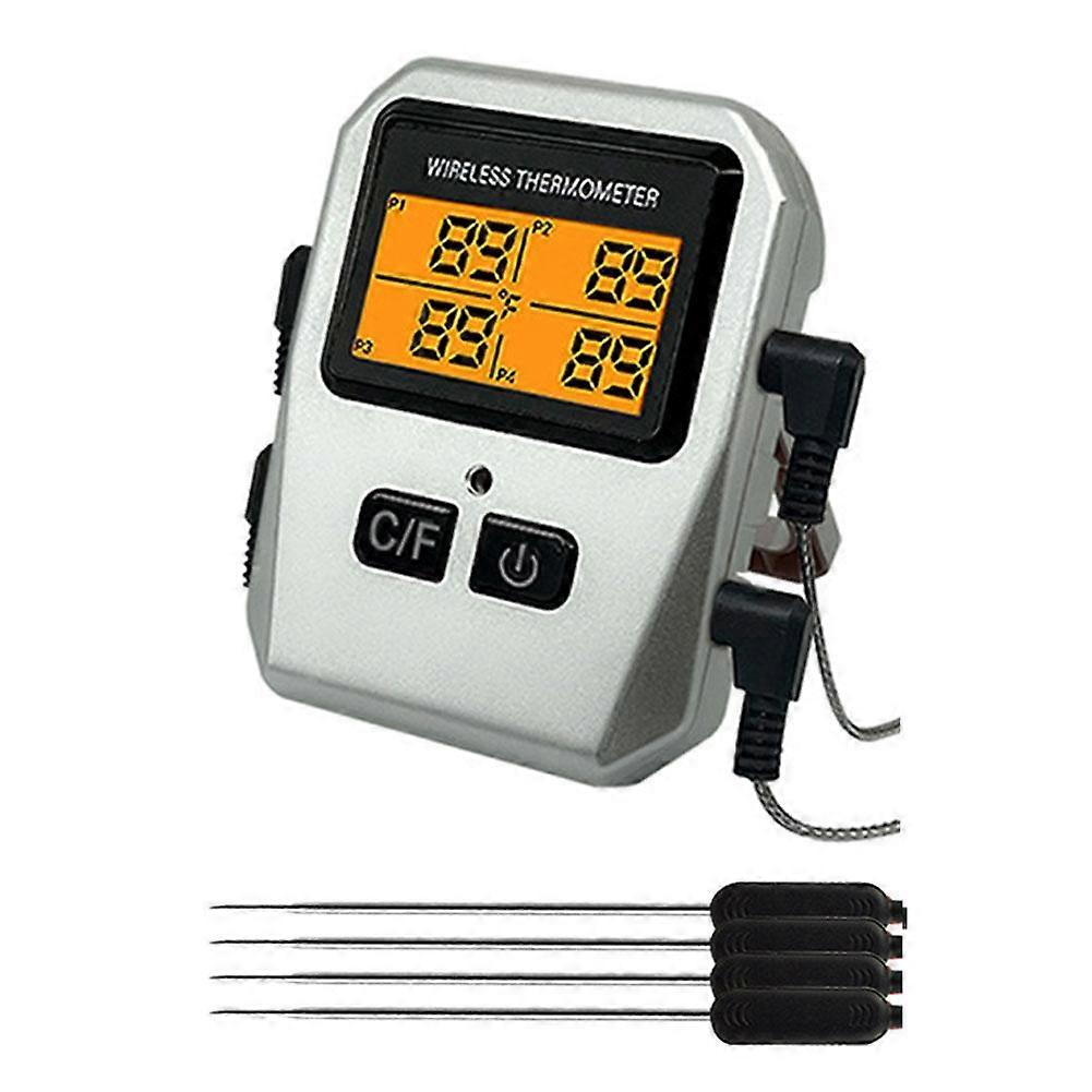 Wireless Meat Food Thermometer Oven Grill Bluetooth Temperature Meter